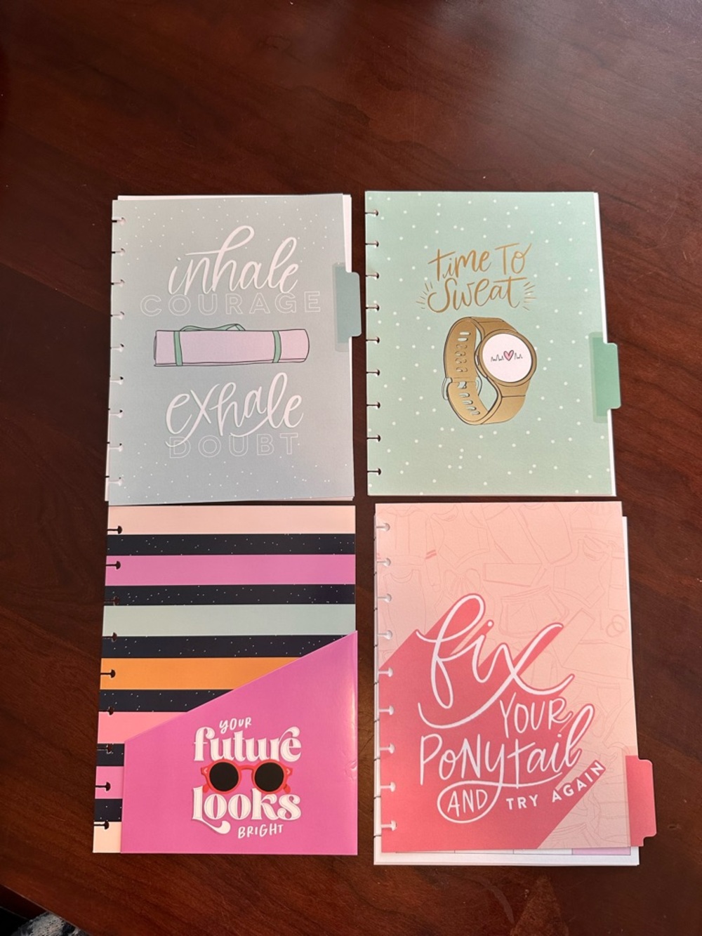 The Happy Planner fitness planner pages classic size undated - 3 months
